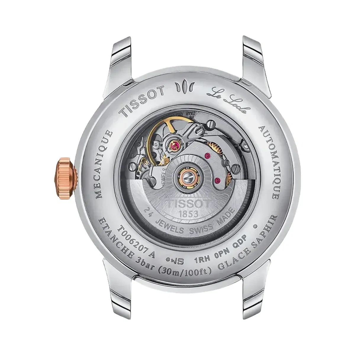 Tissot Le Locle Women Automatic Mother Of Pearl Dial Analog Stainless Steel Watch T0062072211600