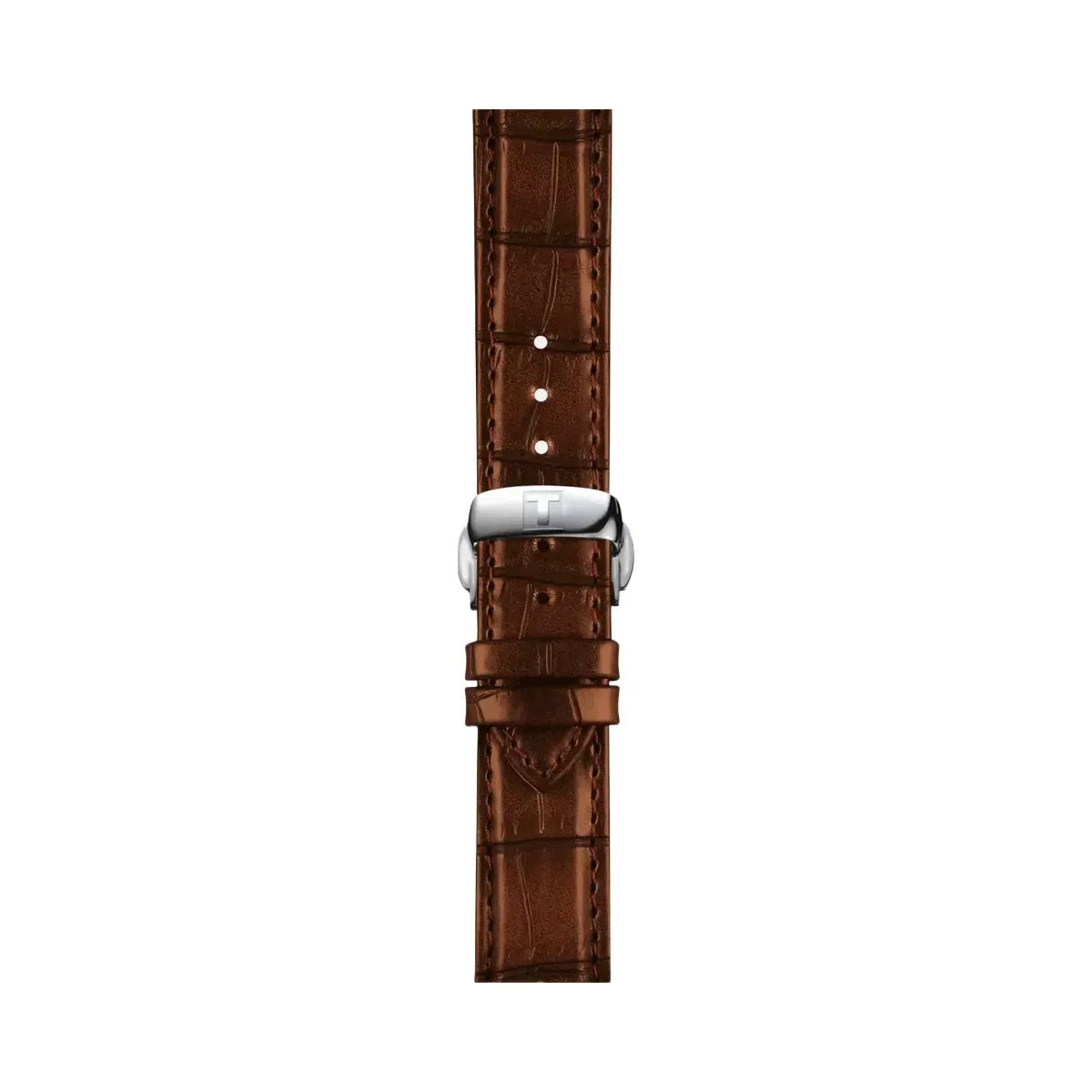 Tissot Le Locle Men Automatic Silver Dial Analog Leather Watch T0064071603301