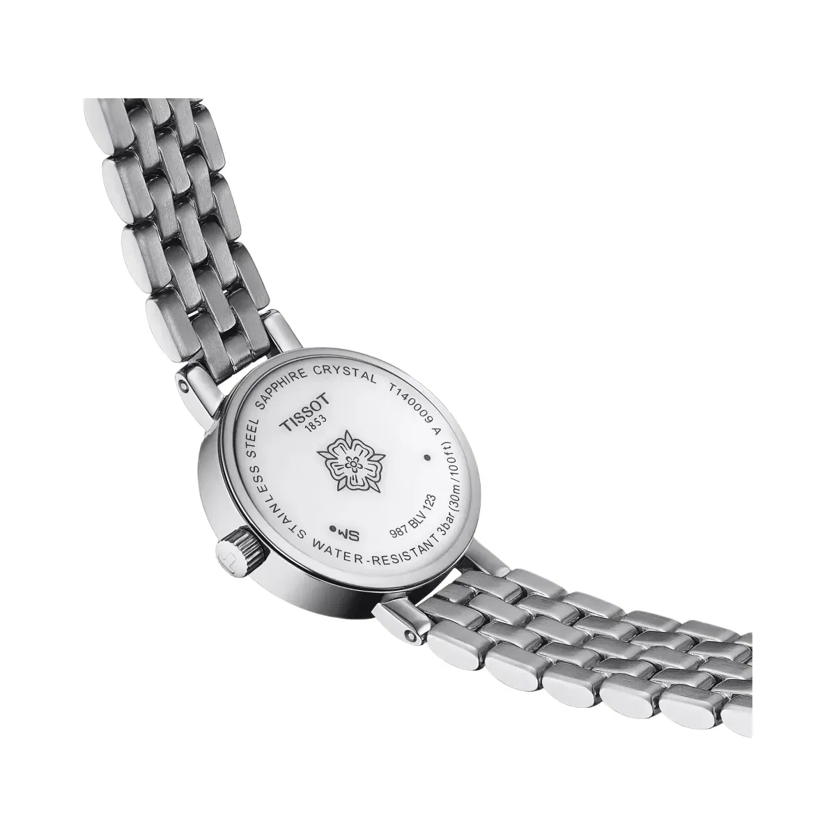 Tissot Lovely Women Quartz Mother Of Pearl Dial Analog Stainless Steel Watch T1400096111600