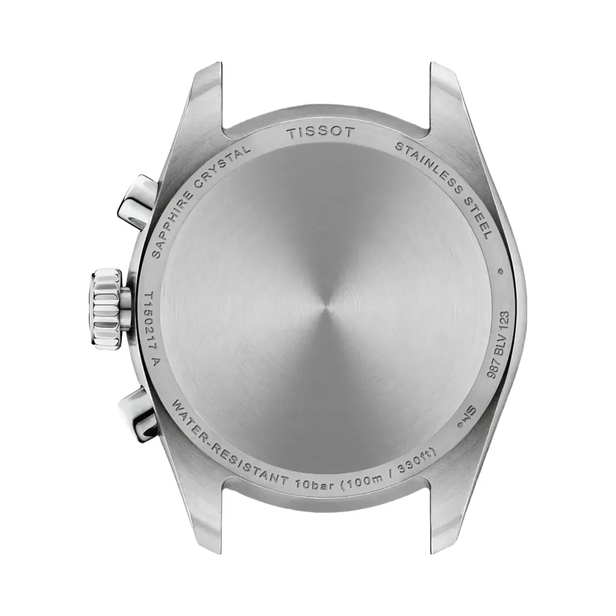 Tissot Pr 100 Women Quartz Blue Dial Chronograph Stainless Steel Watch T1502171113100