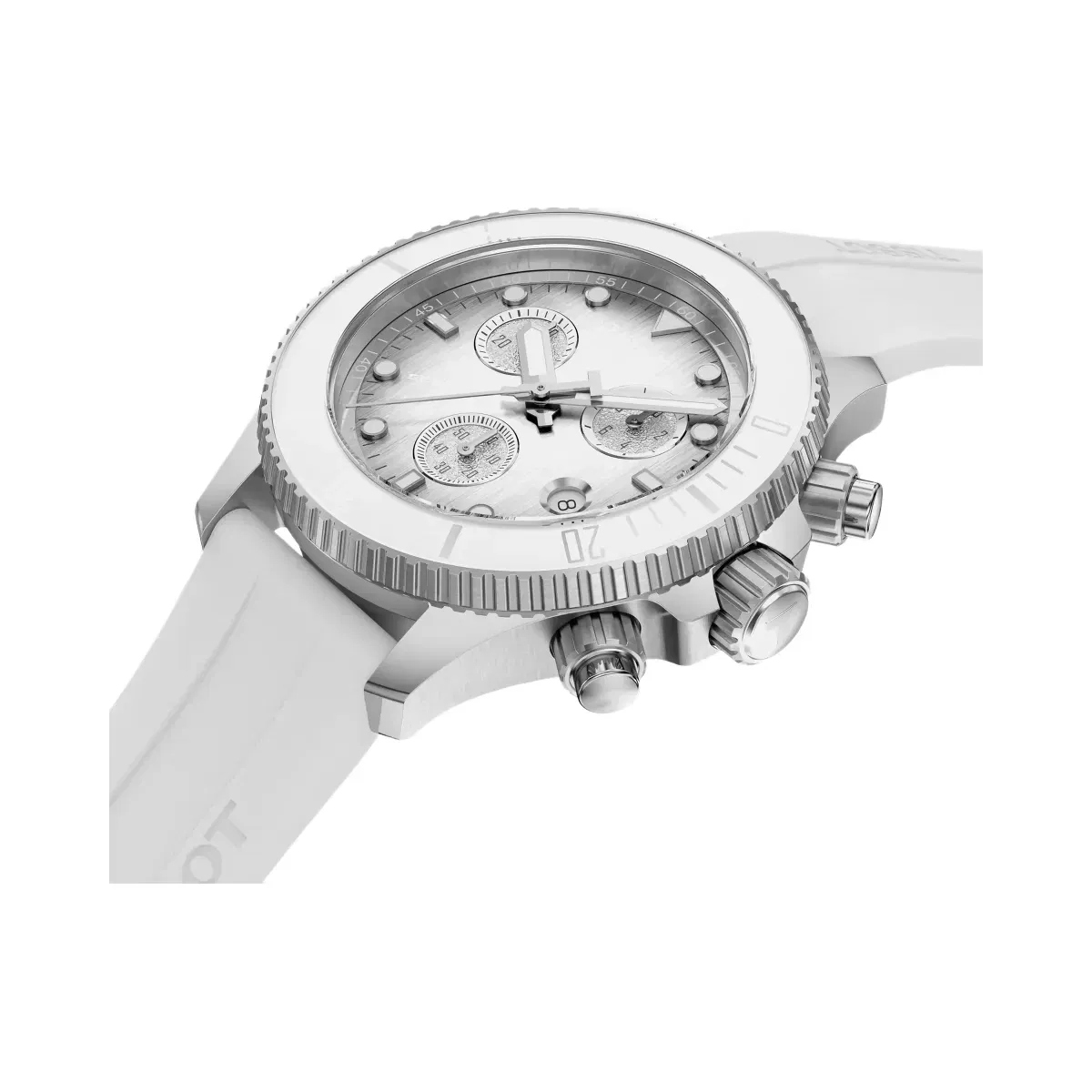 Tissot Seastar 1000 Men Quartz Grey Dial Chronograph Synthetic Watch T1202171701100