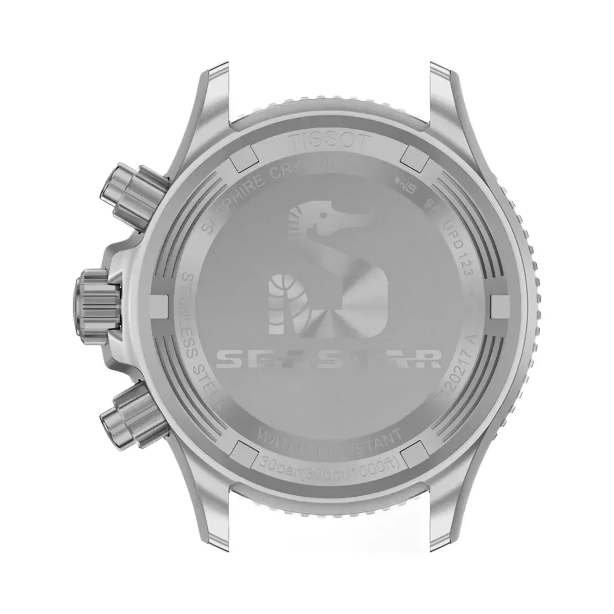 Tissot Seastar 1000 Men Quartz Grey Dial Chronograph Synthetic Watch T1202171701100