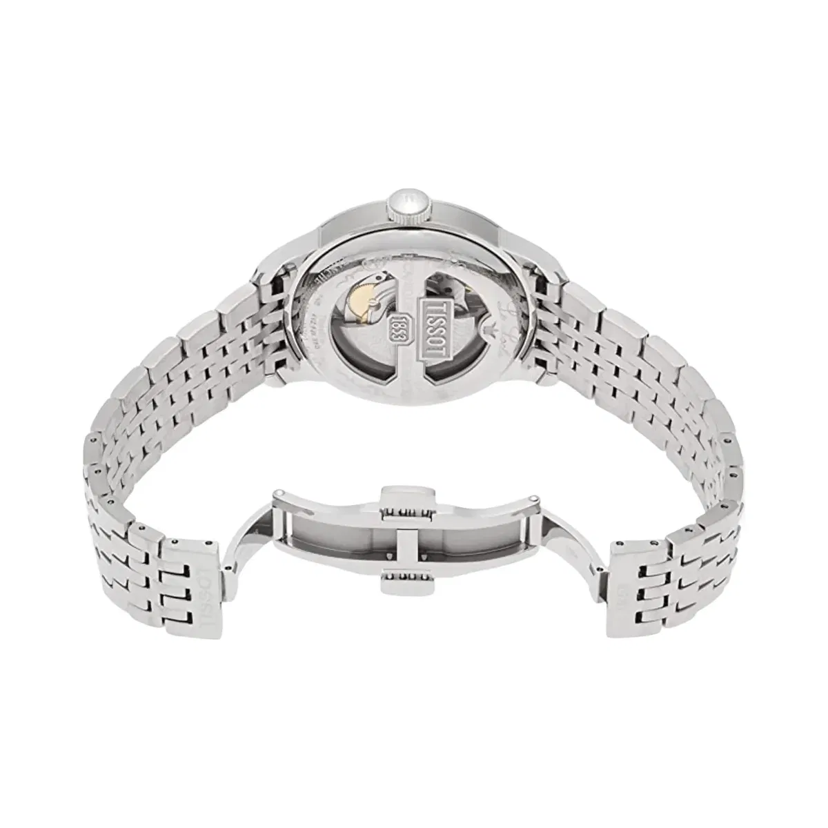 Tissot Le Locle Men Automatic Silver Dial Analog Stainless Steel Watch T0064071103300