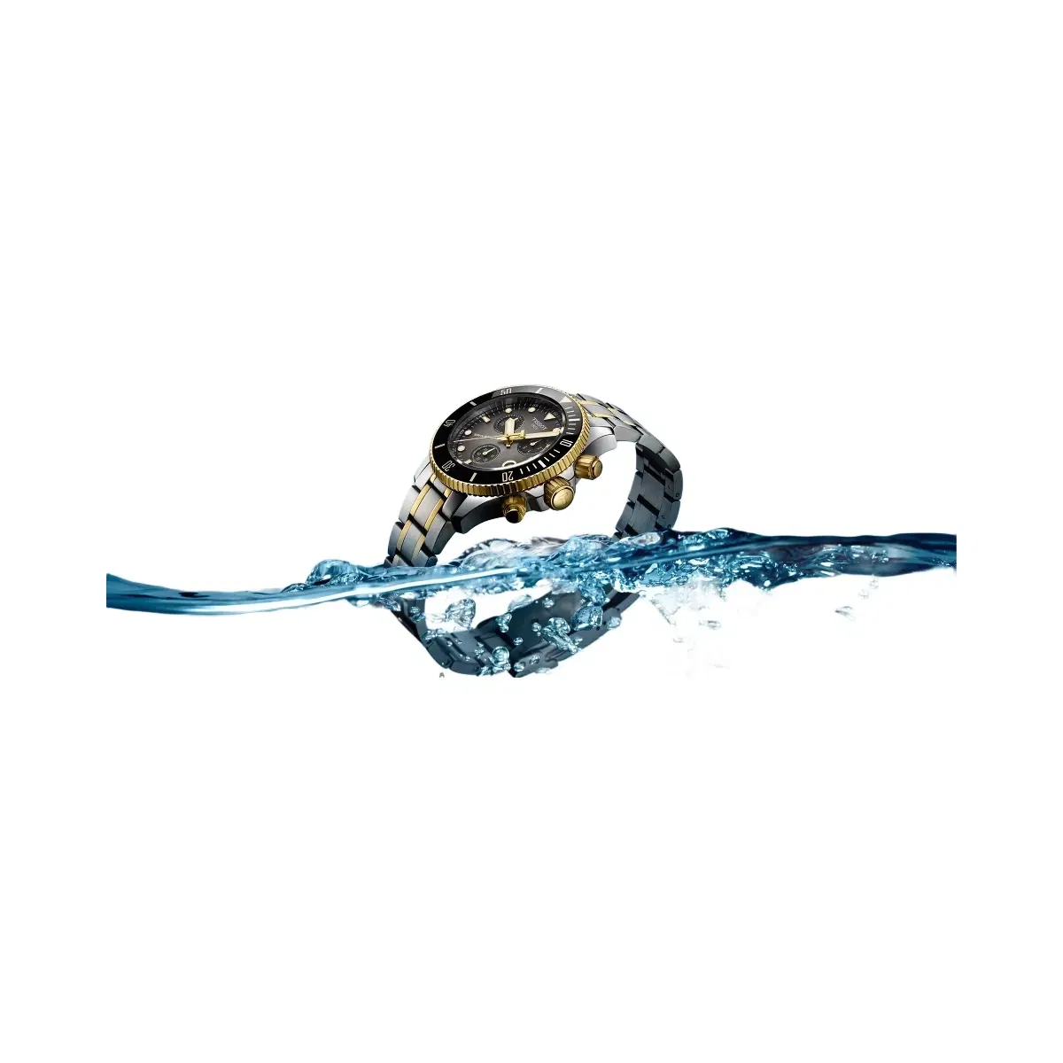 Tissot Seastar 1000 Men Quartz Black Dial Chronograph Stainless Steel Watch T1202172206100