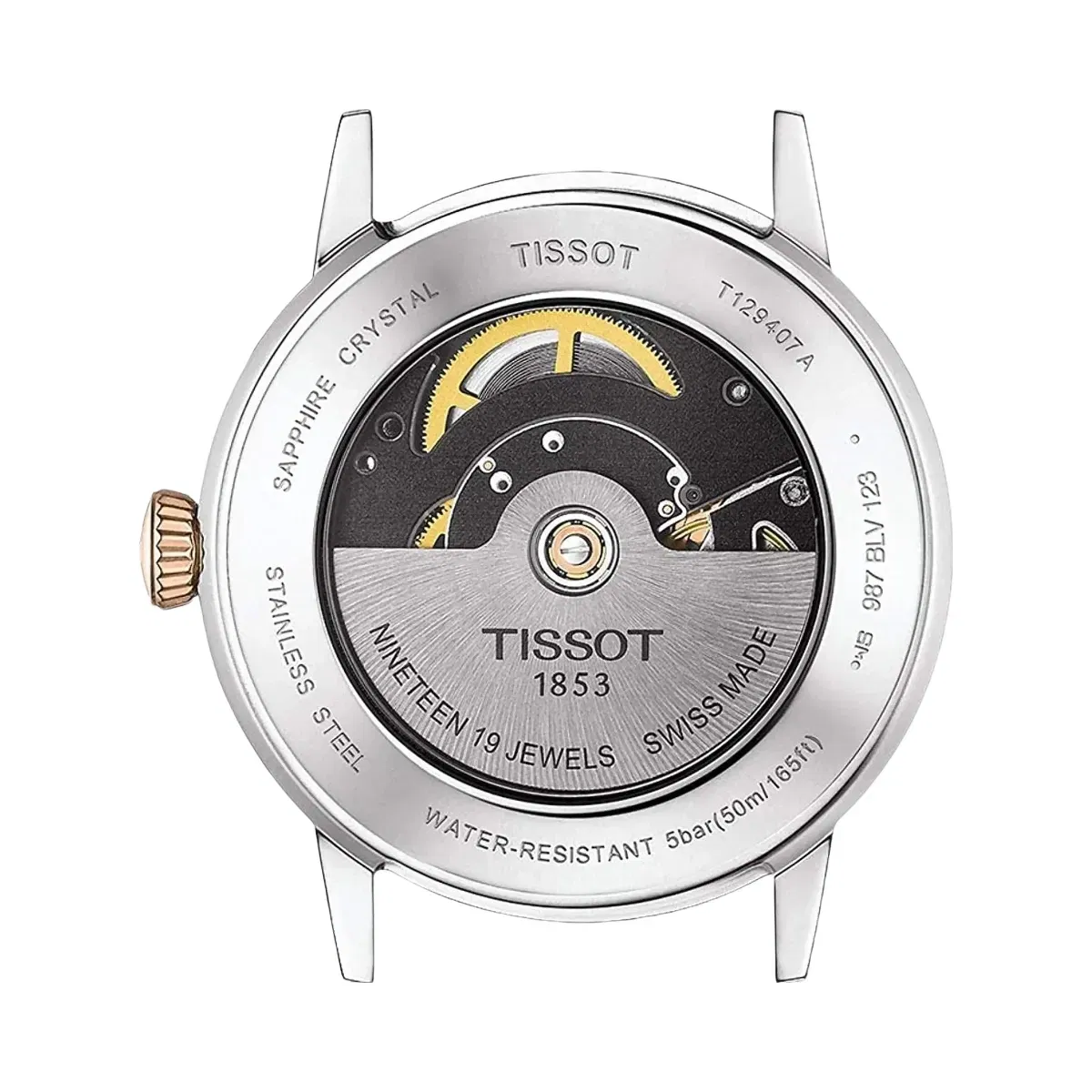 Tissot Classic Dream Men Automatic Silver Dial Analog Stainless Steel Watch T1294072203100