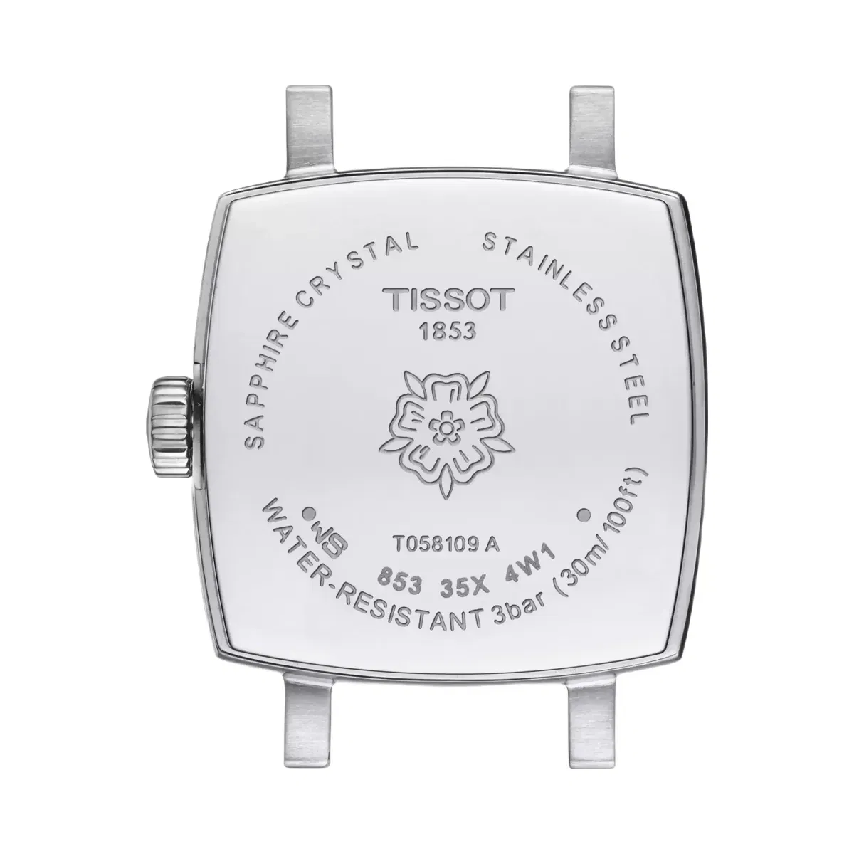 Tissot Lovely Women Quartz Silver Dial Analog Leather Watch T0581091603600