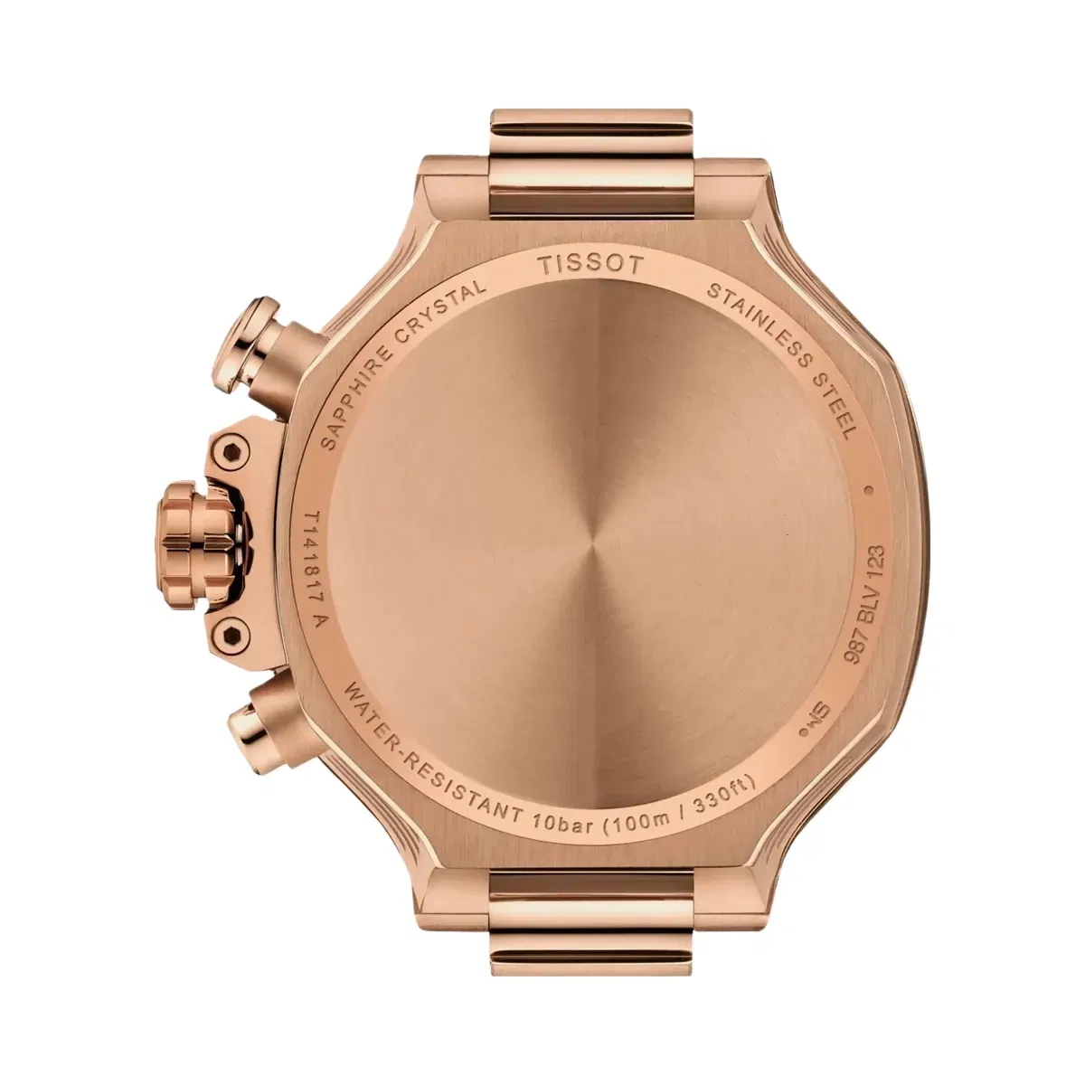 Tissot T-Race Men Quartz Nude Dial Analog Silicone Watch T1418173750100