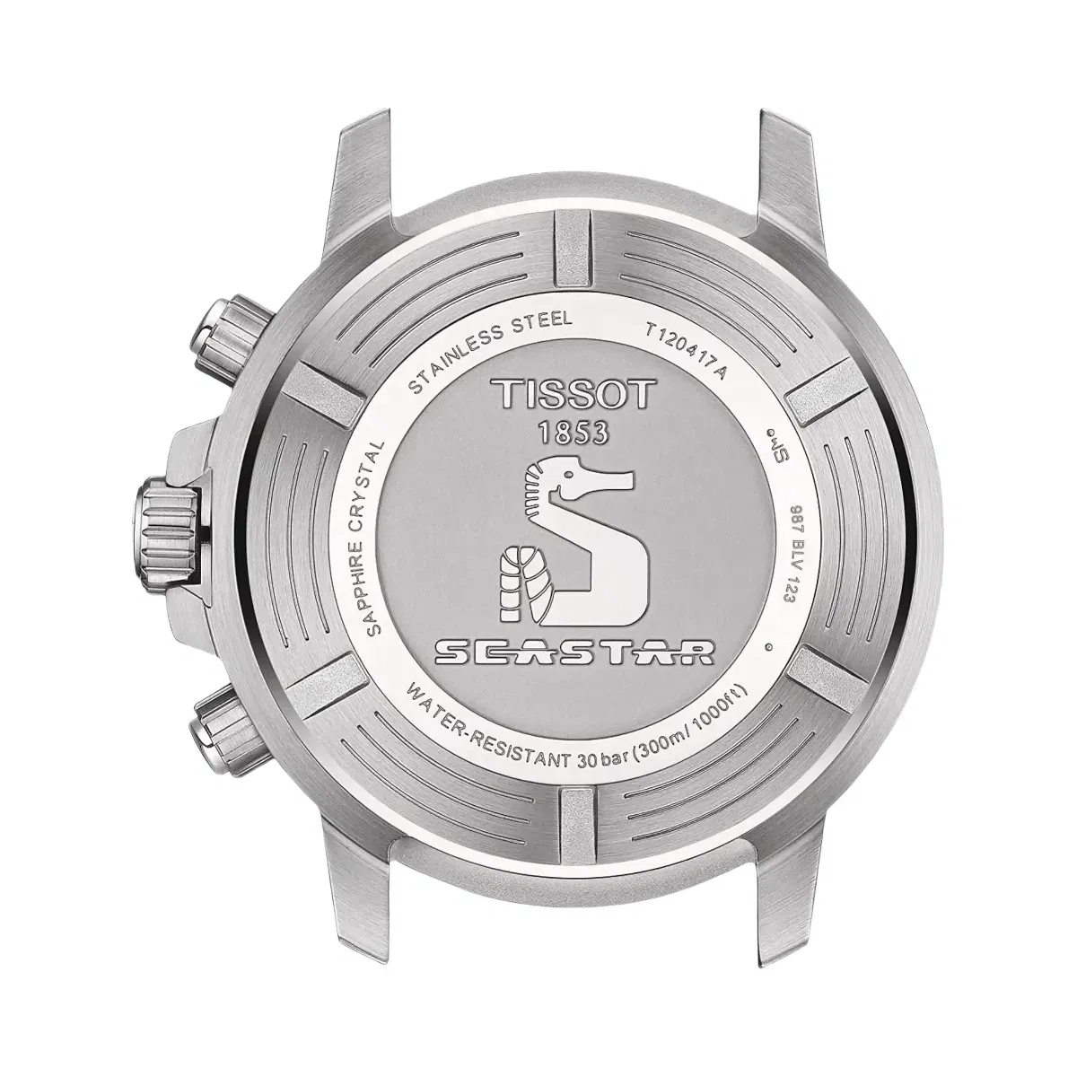 Tissot Seastar 1000 Men Quartz Blue Dial Chronograph Stainless Steel Watch T1204171104103