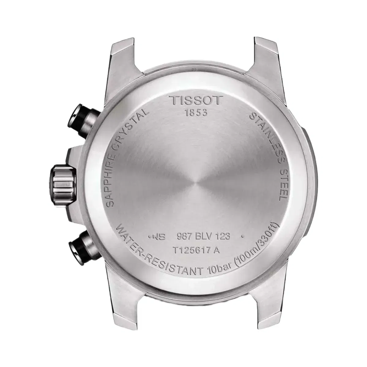 Tissot Supersport Chrono Men Quartz Black Dial Chronograoh Stainless Steel Watch T1256172105100