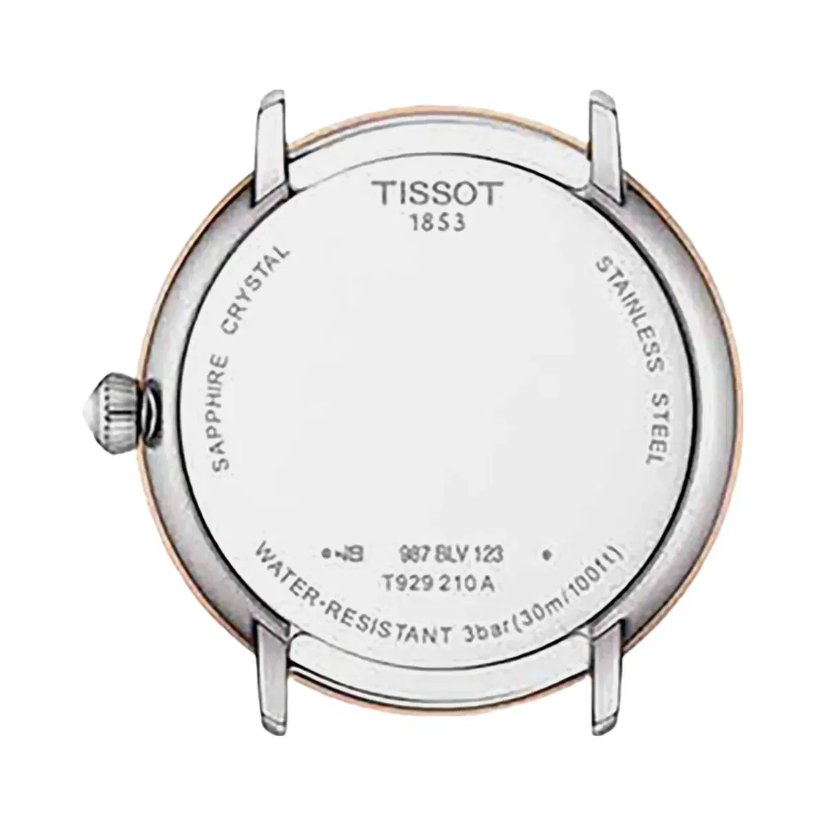 Tissot Glendora Women Quartz Black Dial Analog Leather Watch T9292104605100