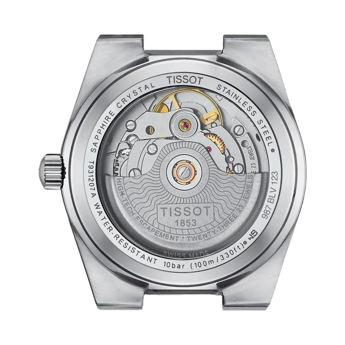 Tissot PRX Women Automatic Mother Of Pearl Dial Analog Stainless Steel Watch T9312074111100