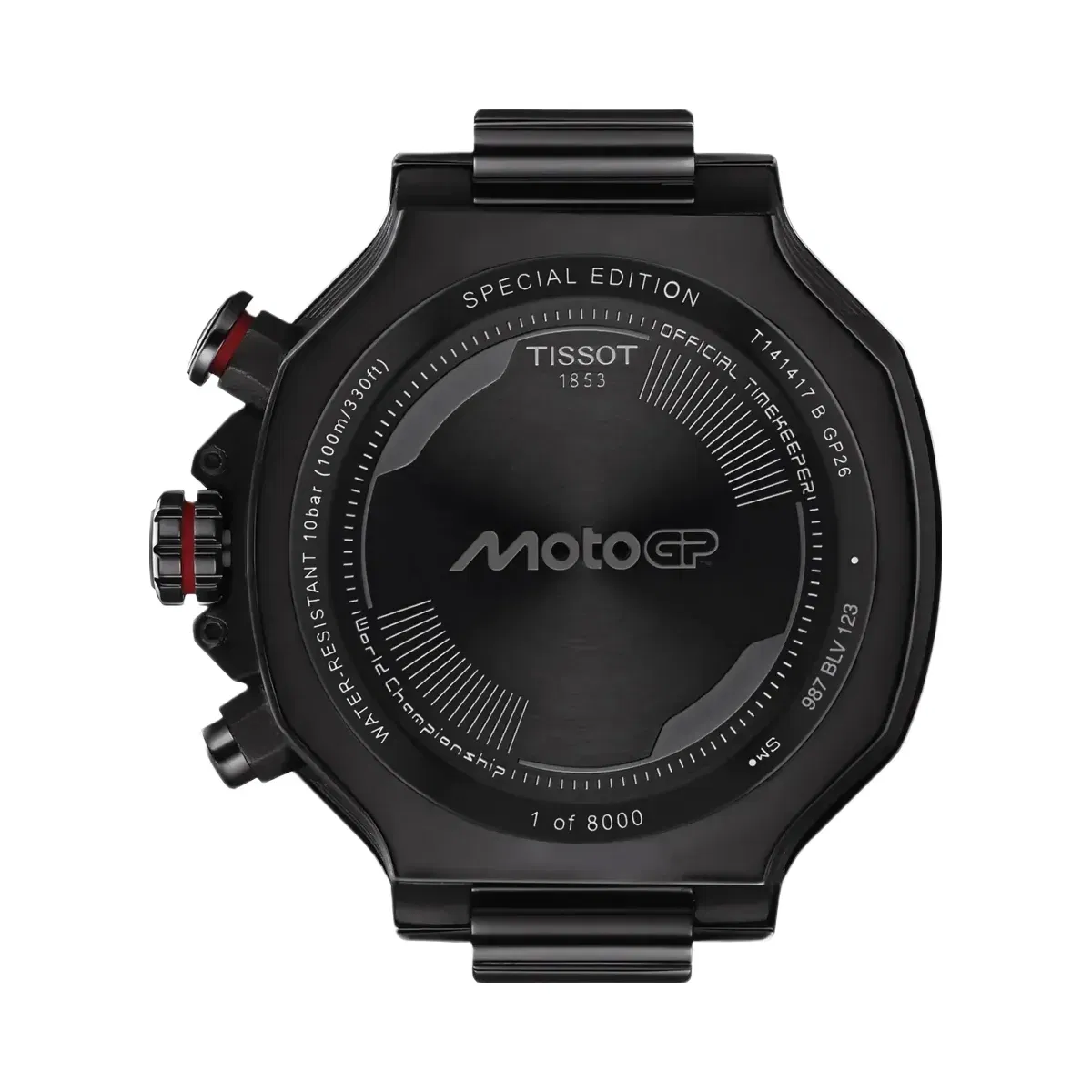Tissot T-Race MotoGP Limited Edition 2026 Men Quartz Red Dial Chronograph Silicone Watch T1414173742200