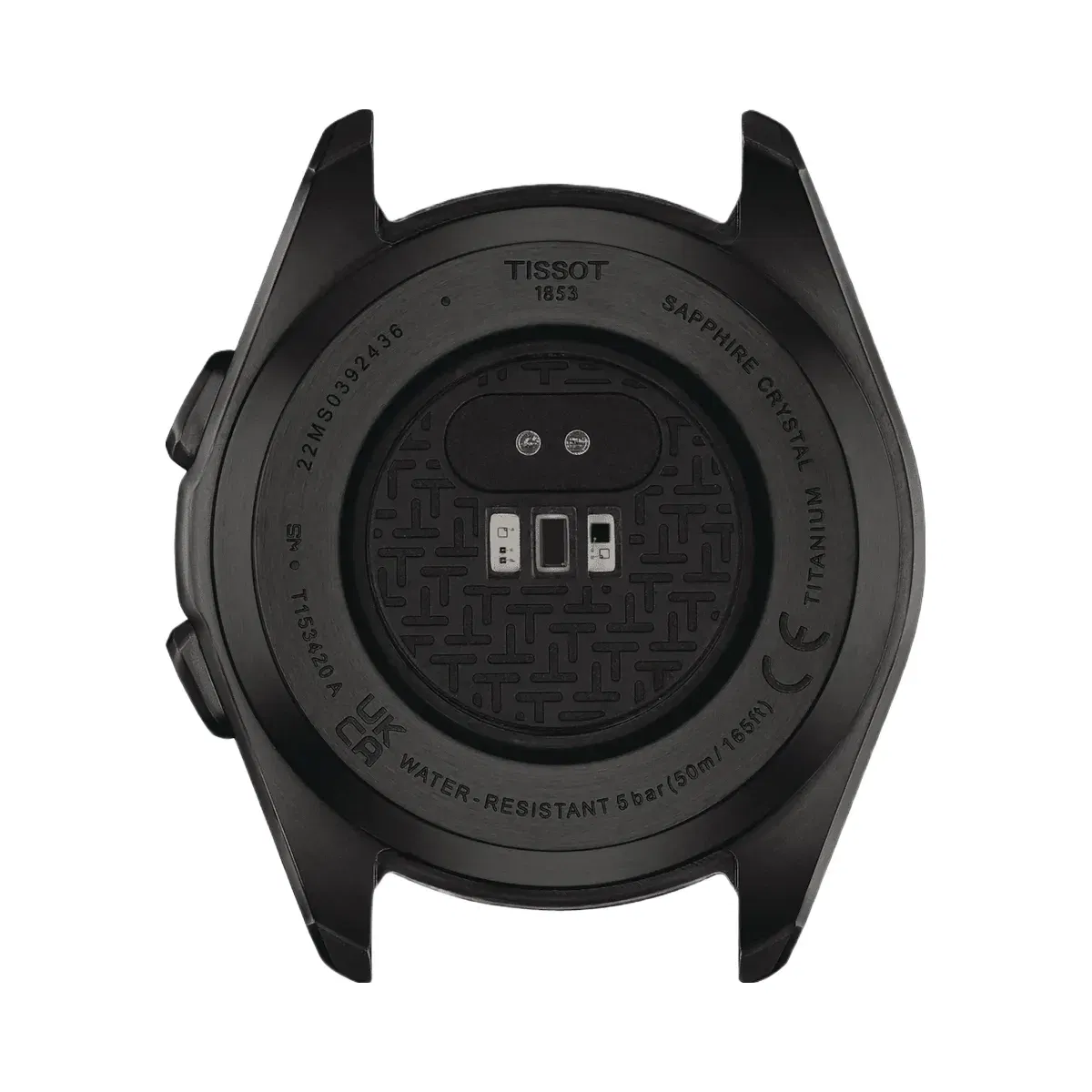 Tissot T-Touch Men Quartz Black Dial Analog Silicone Watch T1534204705104