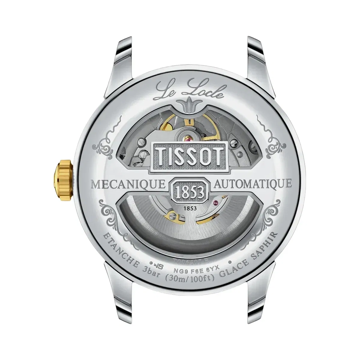 Tissot Classic Traditional Men Automatic Silver Dial Analog Stainless Steel Watch T0064072203301