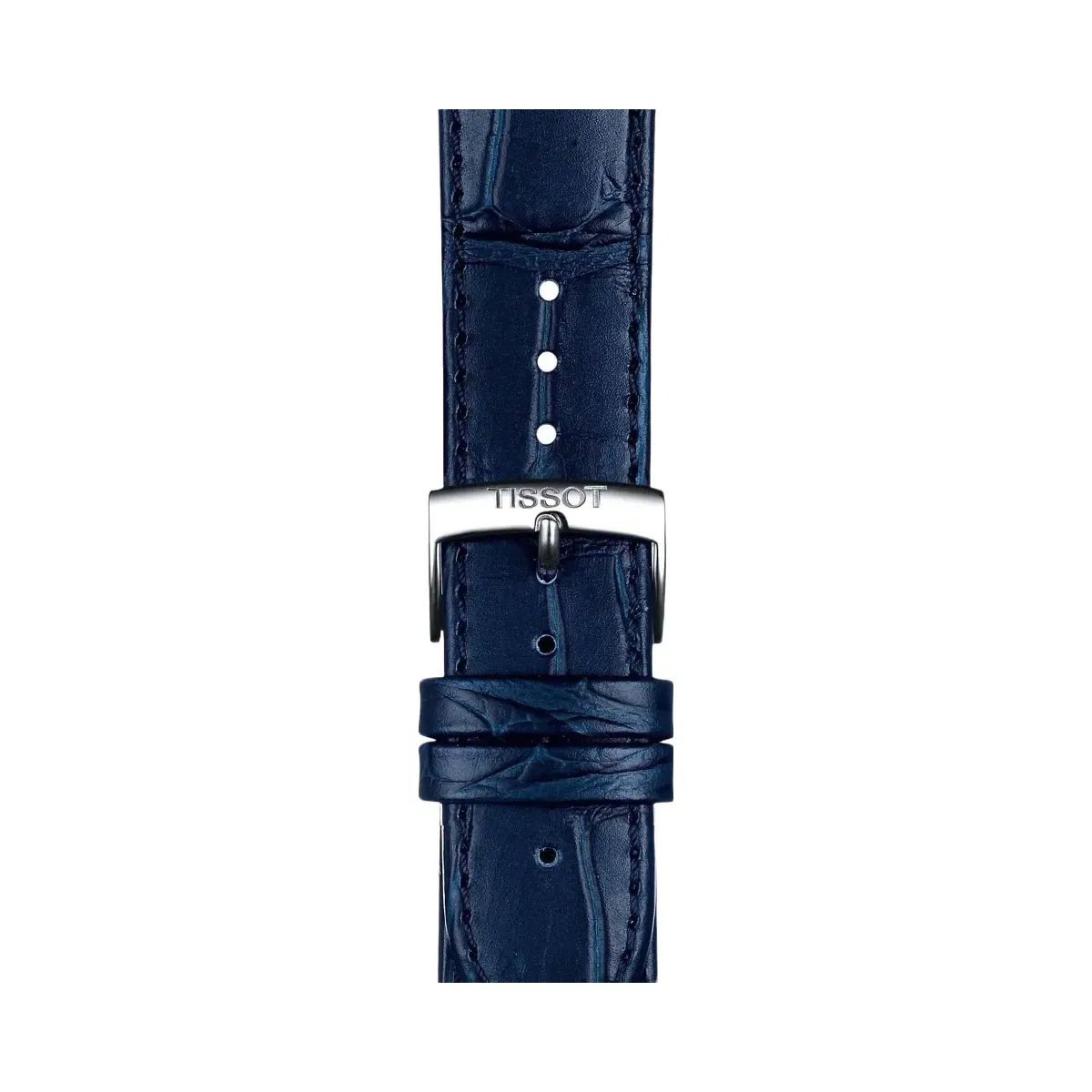 Tissot Carson Men Quartz Blue Dial Analog Leather Watch T1224101604300