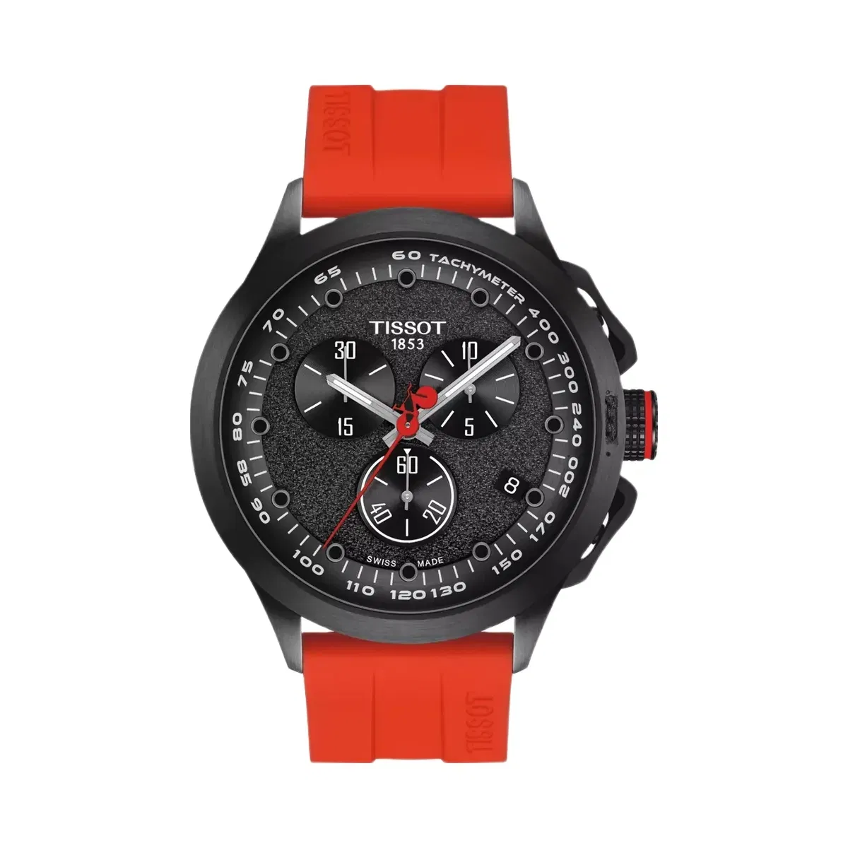Tissot T-Race Special Collections Men Quartz Black Dial Chronograph Silicone Watch T1354173705104