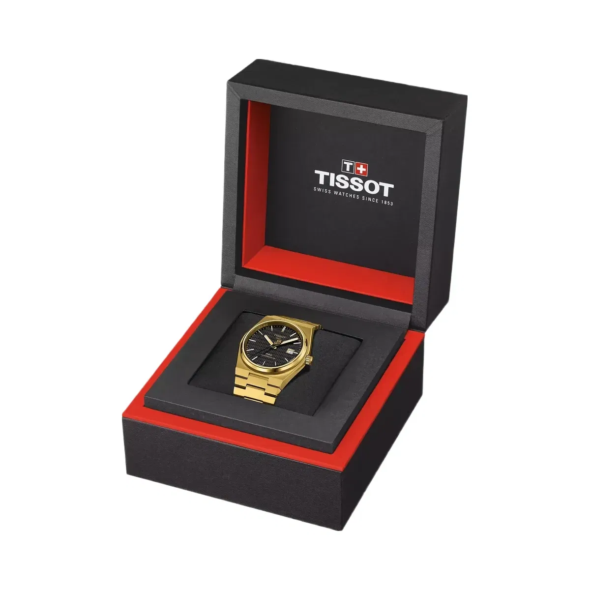 Tissot PRX Powermatic 80 Damian Lillard Special Collections Men Automatic Black Dial Analog Stainless Steel Watch T1374073305100