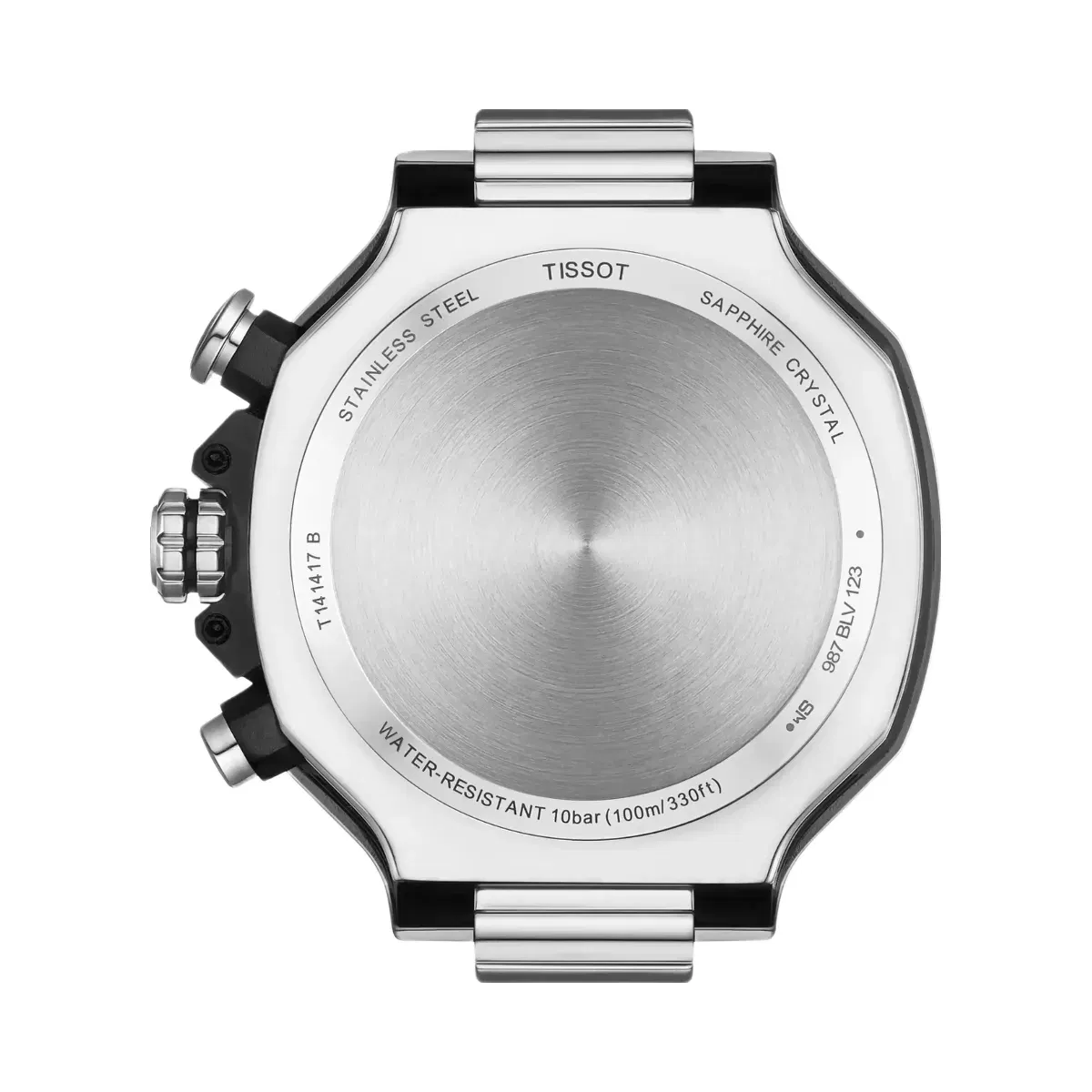 Tissot T-Race Men Quartz Silver Dial Chronograph Stainless Steel Watch T1414171103100