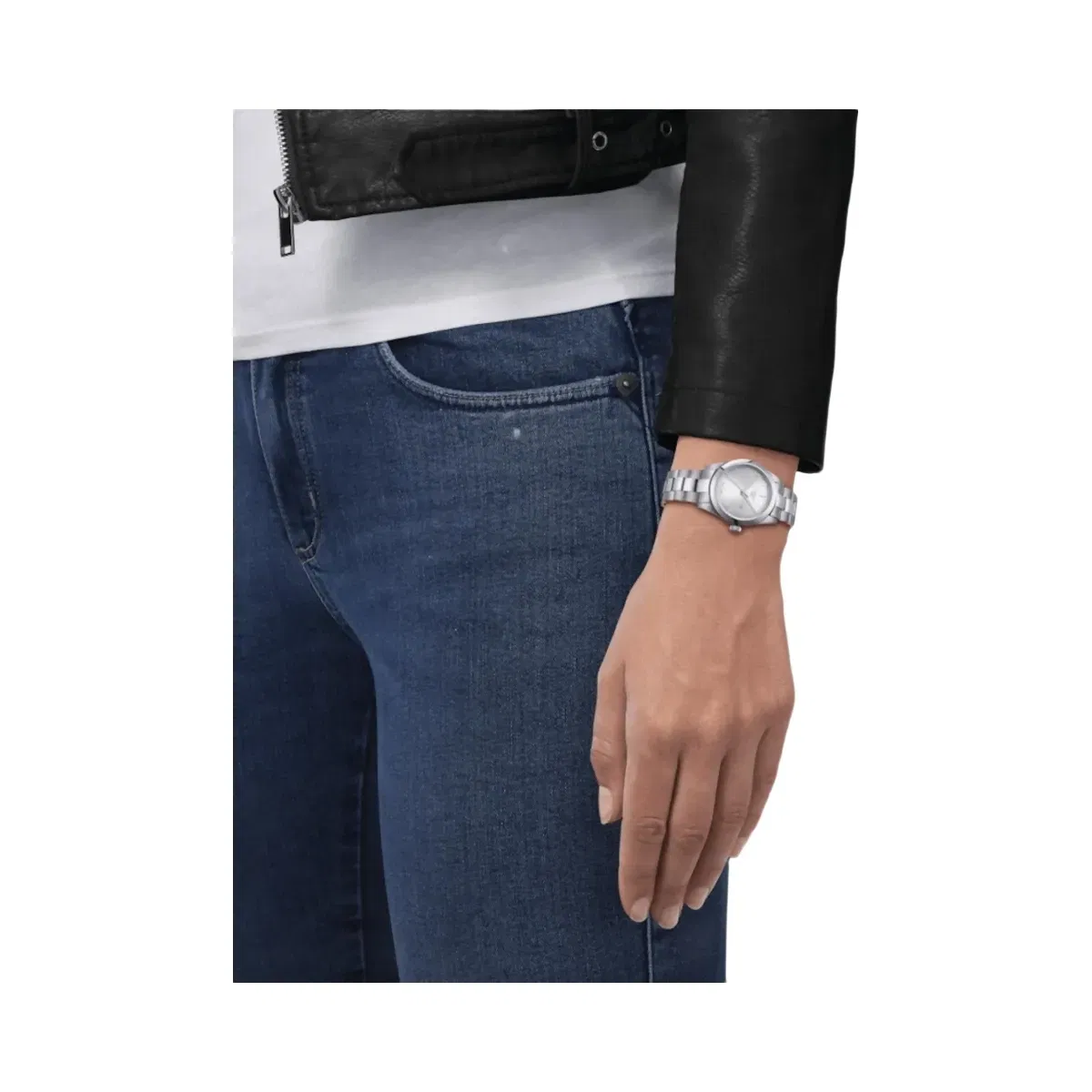 Tissot T-My Lady Women Quartz Silver Dial Analog Stainless Steel Watch T1320101103100