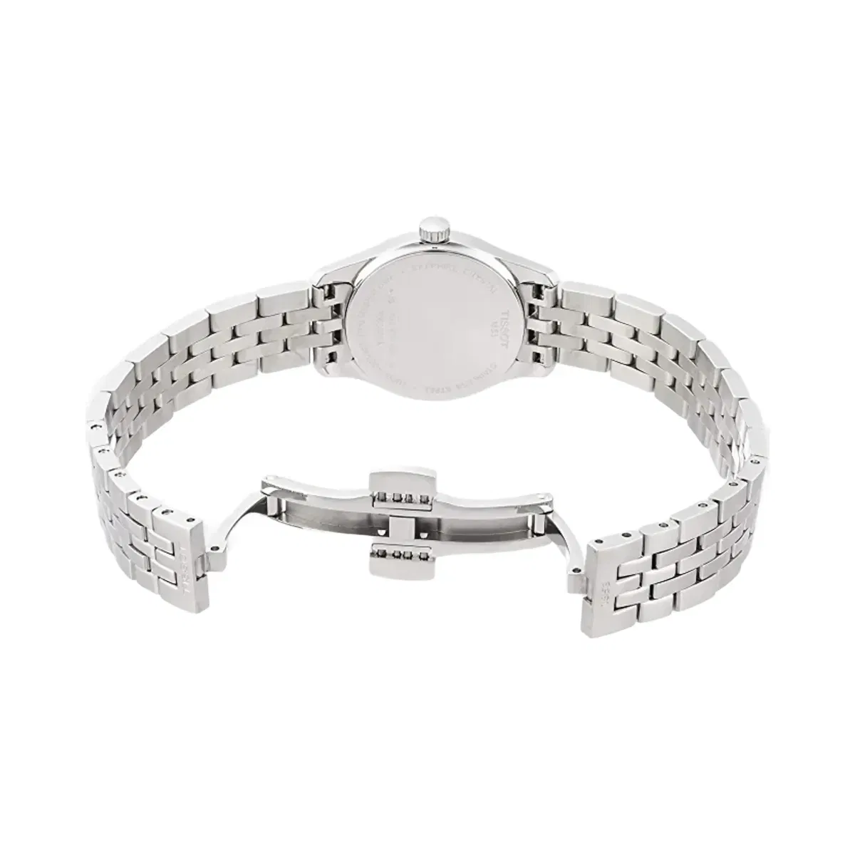 Tissot Tradition Women Quartz White Dial Analog Stainless Steel Watch T0630091101800