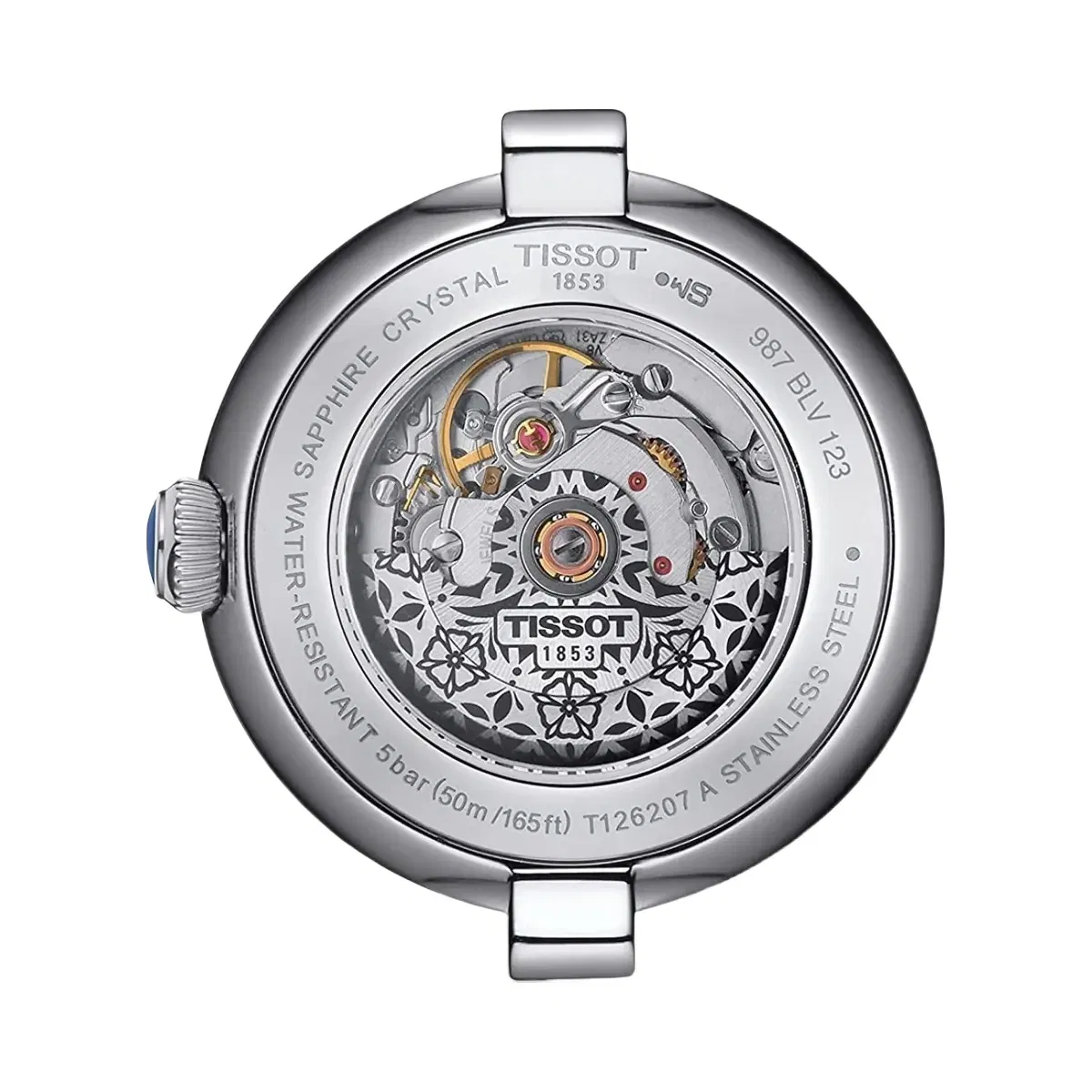 Tissot Bellissima Women Automatic White Dial Analog Stainless Steel Watch T1262071101300