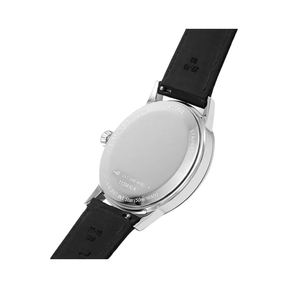 Tissot Classic Men Quartz Black Dial Analog Leather Watch T1294101605300