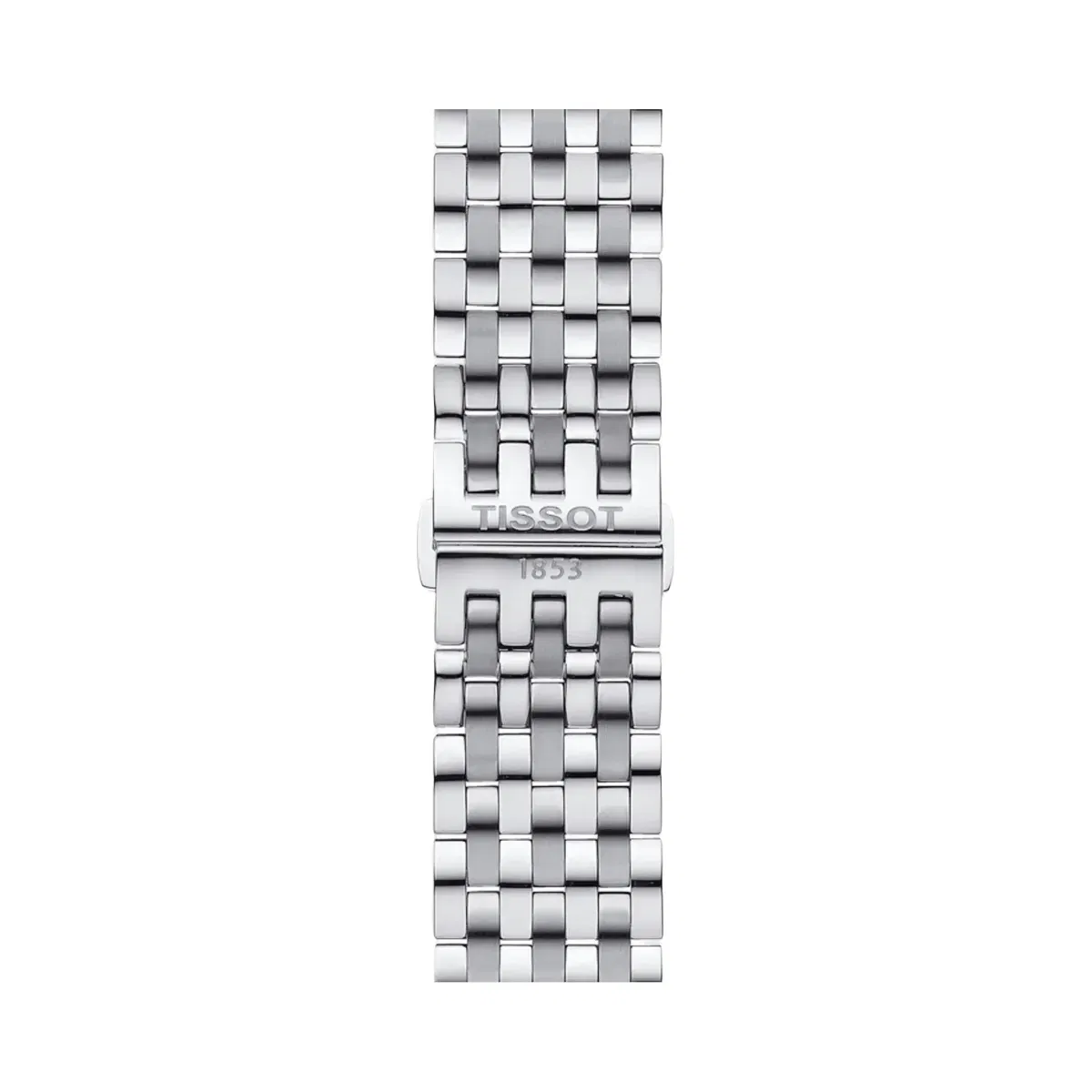 Tissot Bridgeport Men Quartz Black Dial Analog Stainless Steel Watch T0974101105800