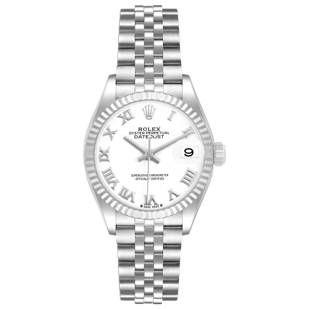 Datejust (Reference 279174). A 28mm stainless steel and white gold automatic wristwatch with date. 2020