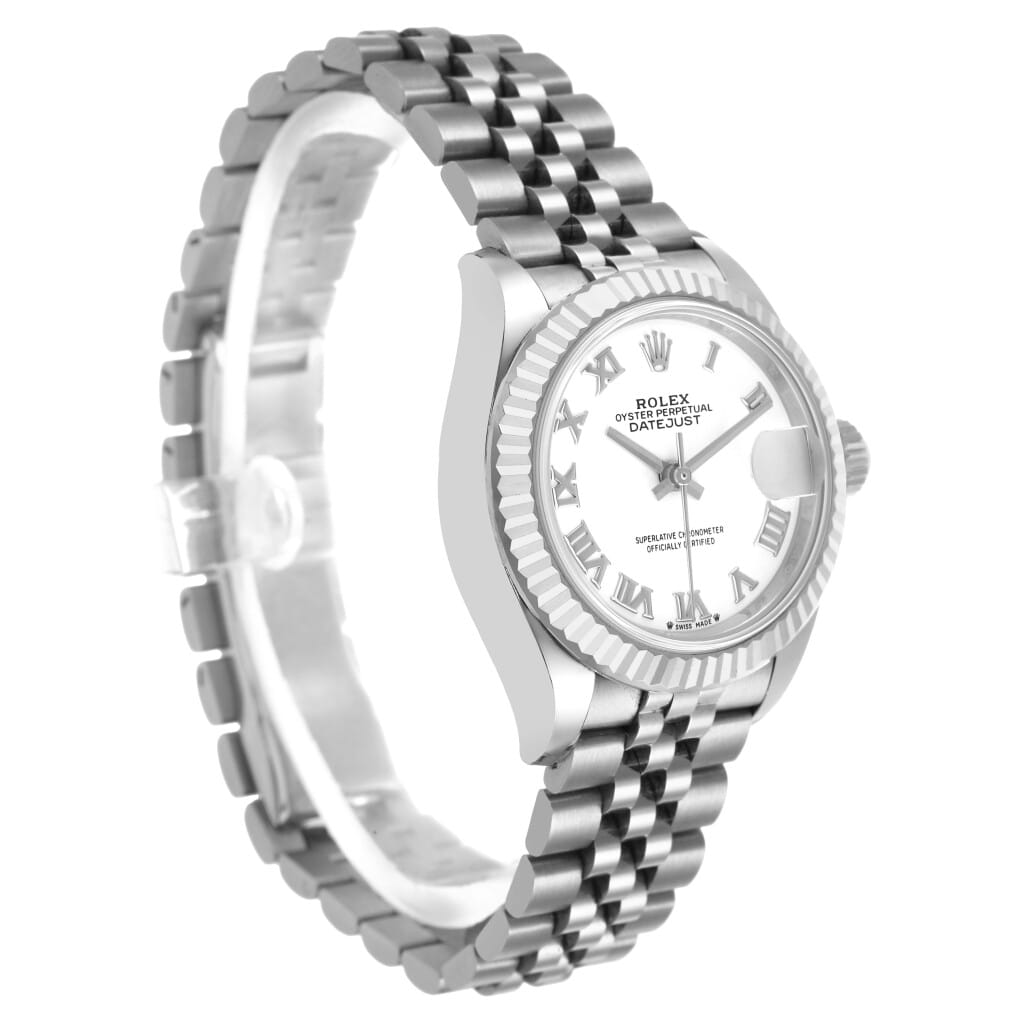 Datejust (Reference 279174). A 28mm stainless steel and white gold automatic wristwatch with date. 2020