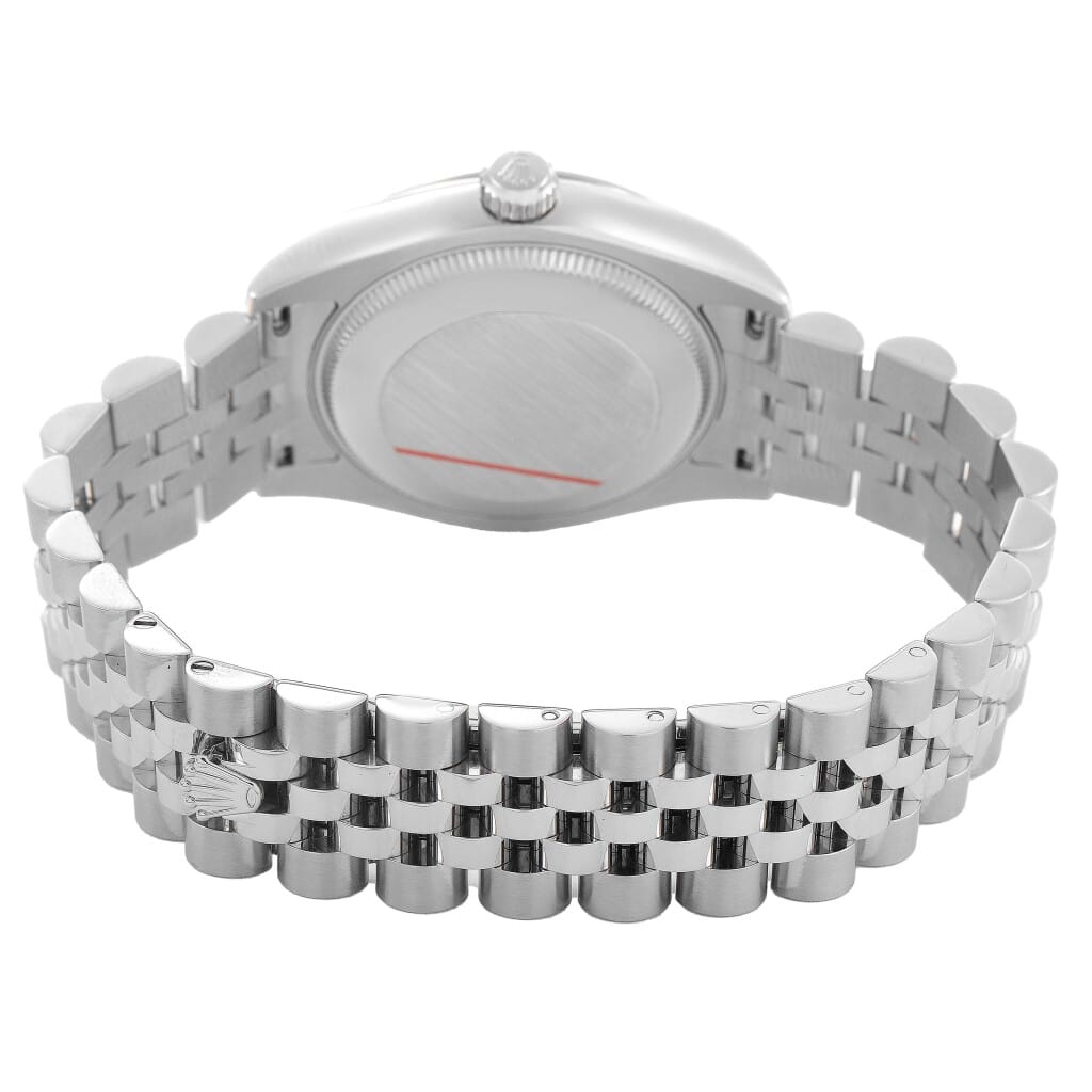 Datejust (Reference 178274). A 31mm stainless steel white gold automatic wristwatch with date. 2016
