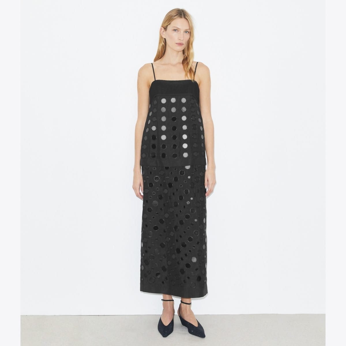 Layered Hand-Done Mirrorwork Dress