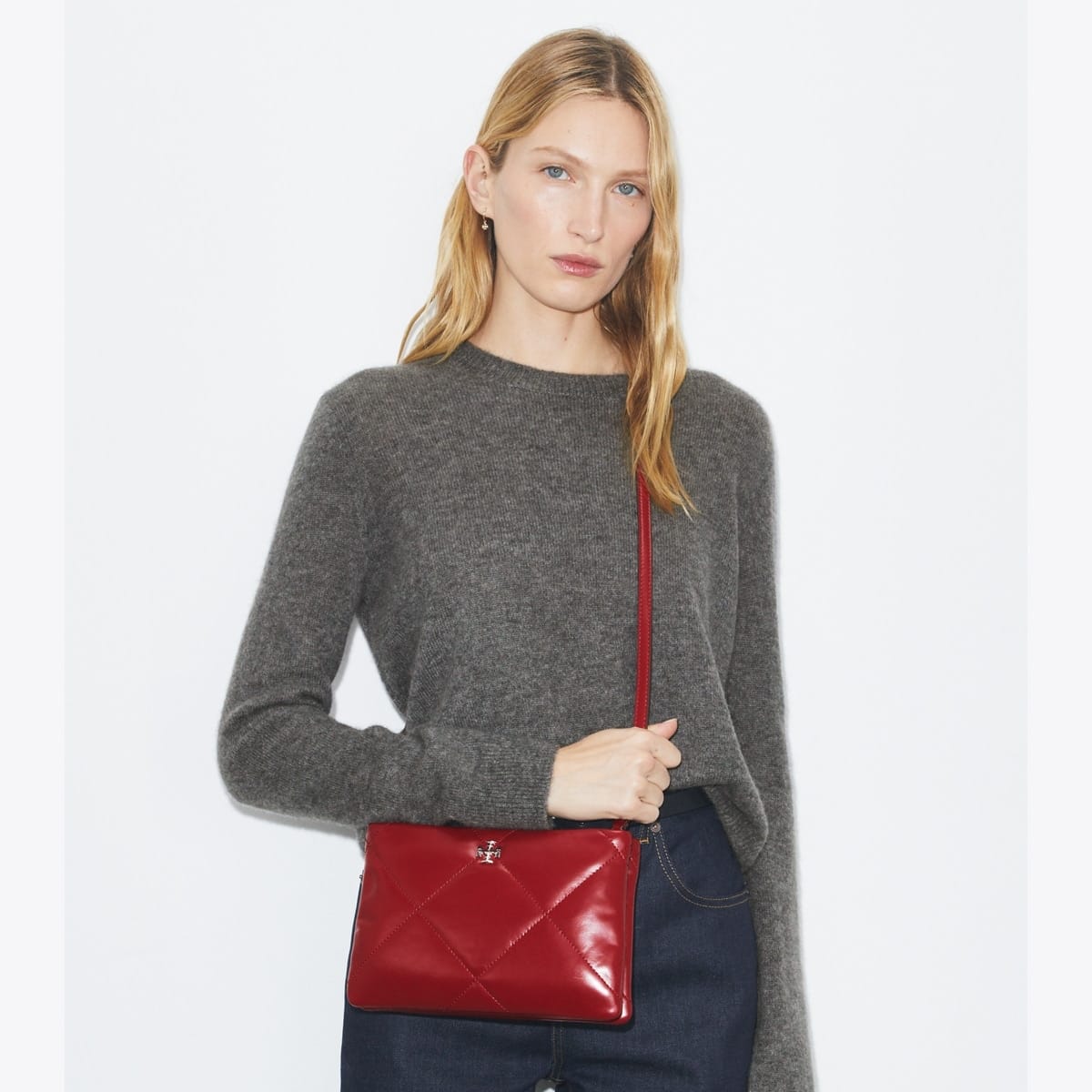 Kira Diamond Quilt Crossbody Bag