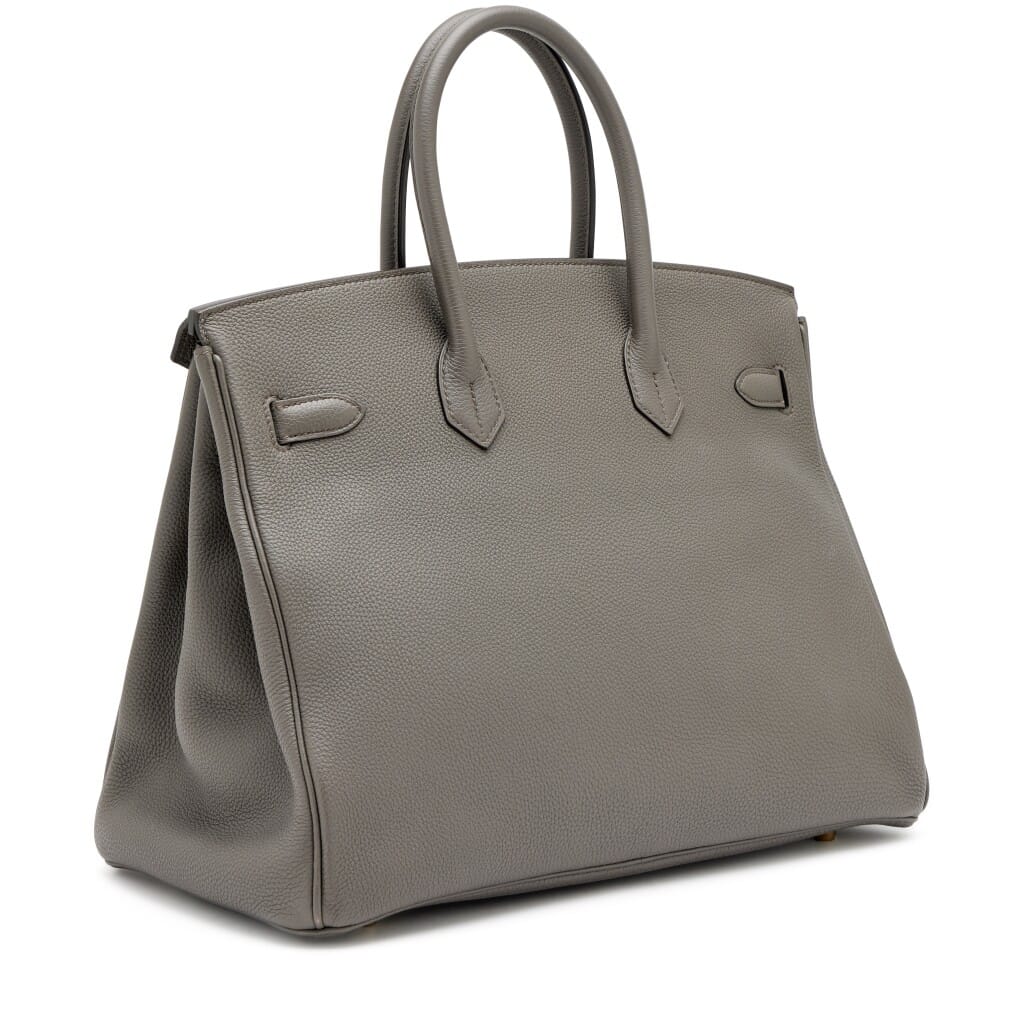 Etain Togo Birkin 35 Gold Hardware, 2019