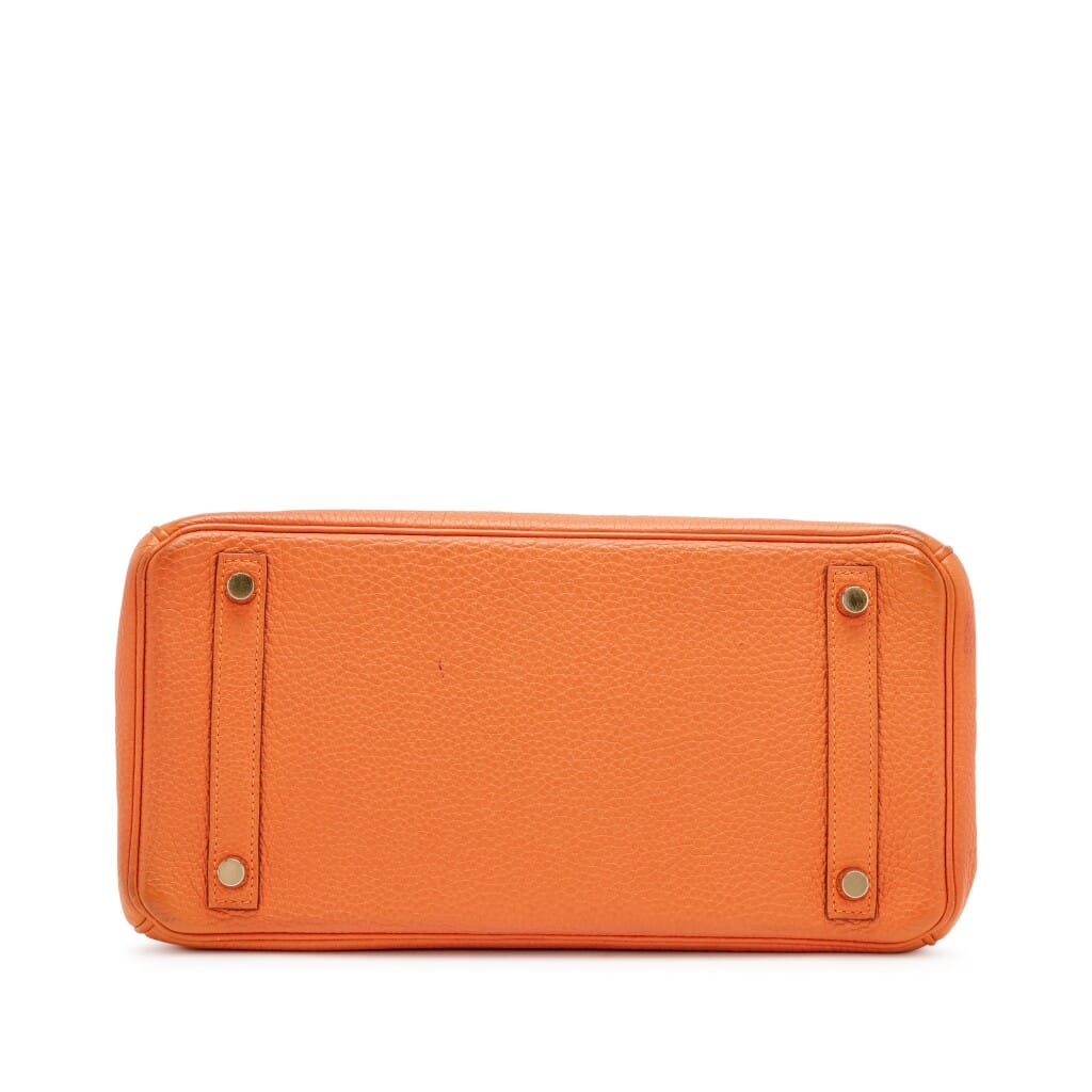 Orange Togo Birkin 30 Gold Hardware, 2010