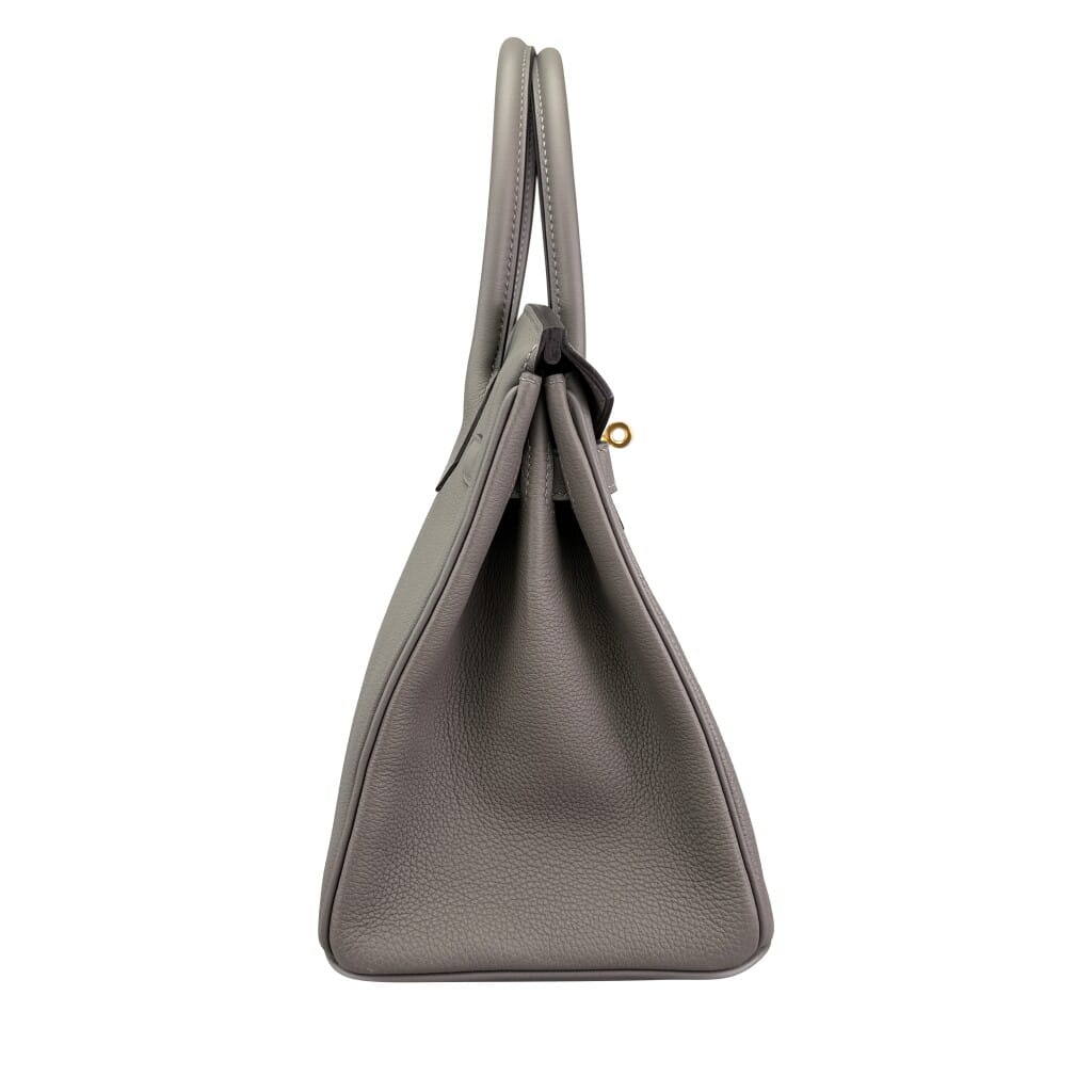 Gris Meyer Togo Birkin 30 Gold Hardware, 2023