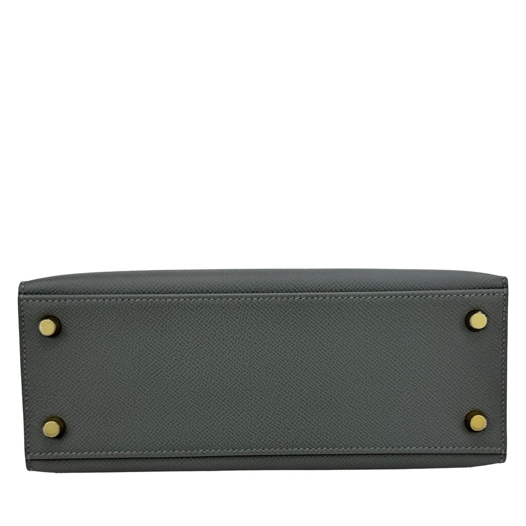 Gris Meyer Epsom Sellier Kelly 25 Gold Hardware, 2025