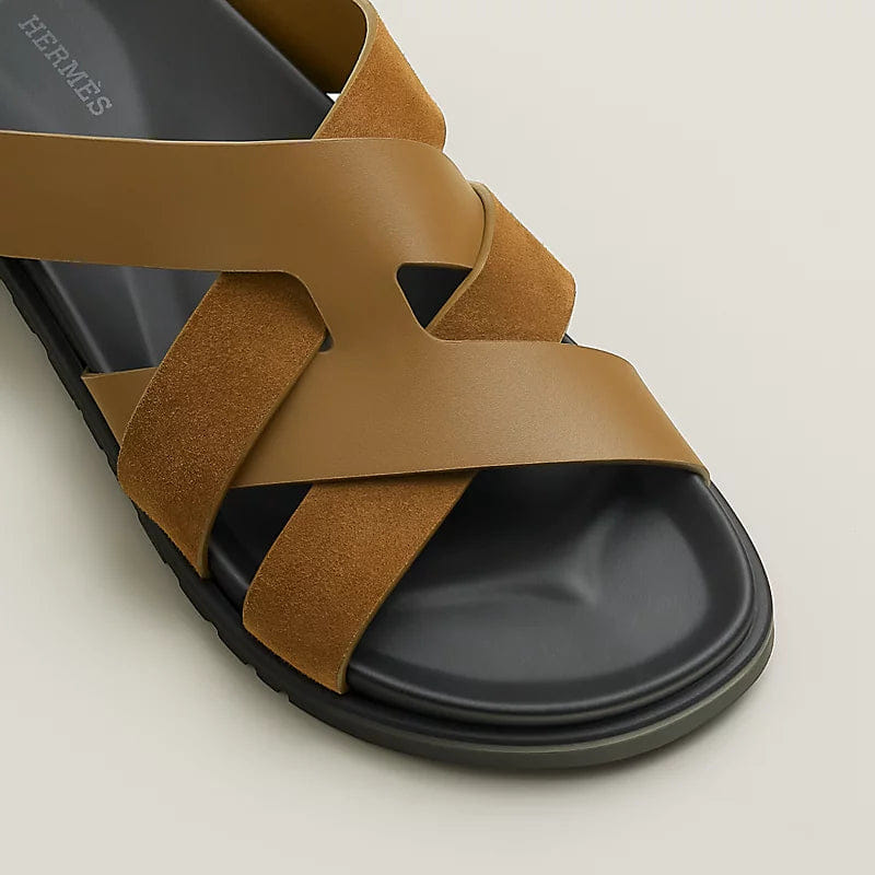 Kazimir sandal in Brun Fumé
