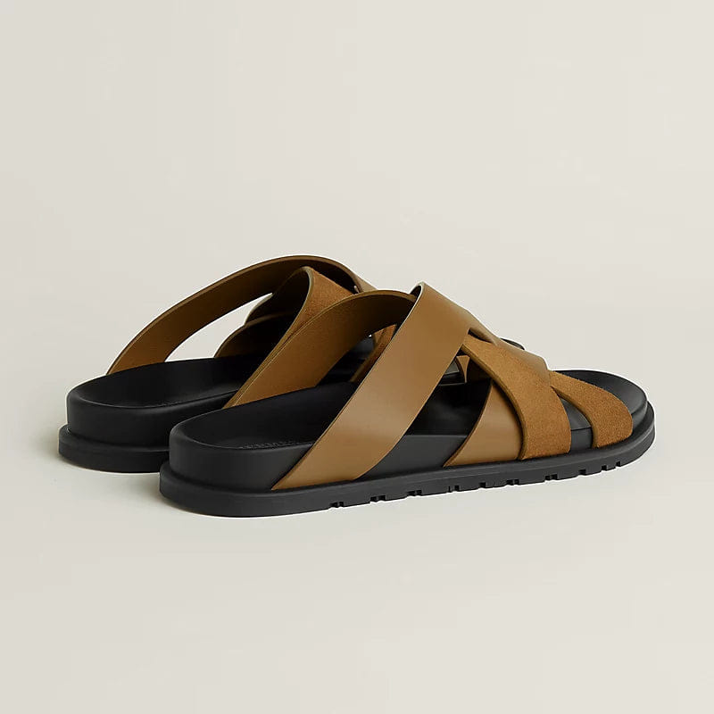 Kazimir sandal in Brun Fumé