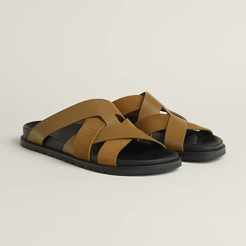 Kazimir sandal in Brun Fumé
