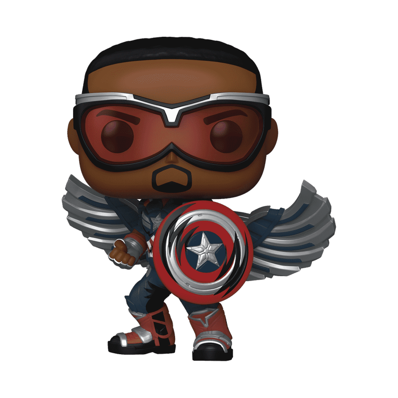 Pop! Captain America (Sam Wilson) (Comic Deco)
