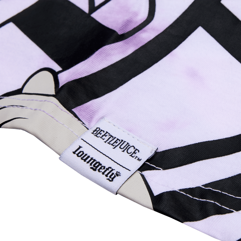 Beetlejuice & Lydia Deetz Reversible Tie-Dye Unisex Tee
