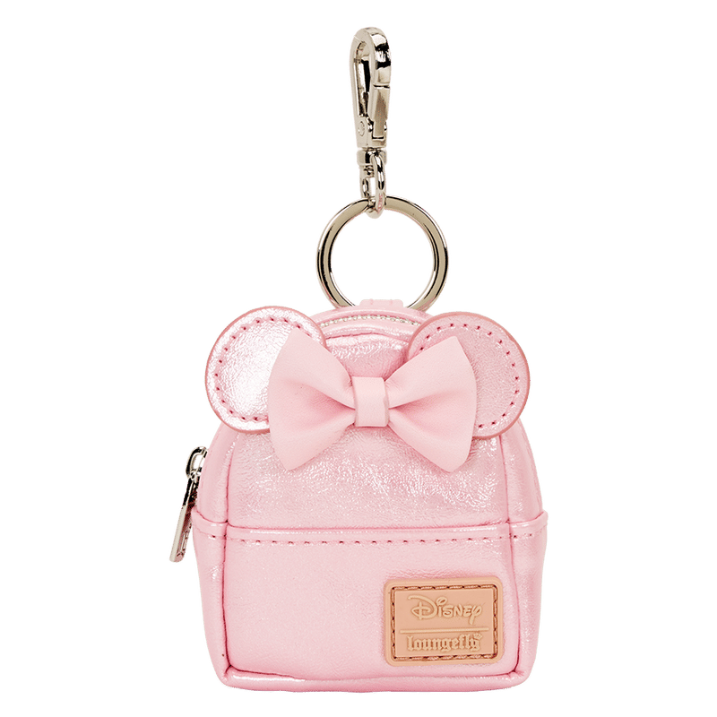 Minnie Mouse Glitter Mystery Mini Backpack Keychain Charm