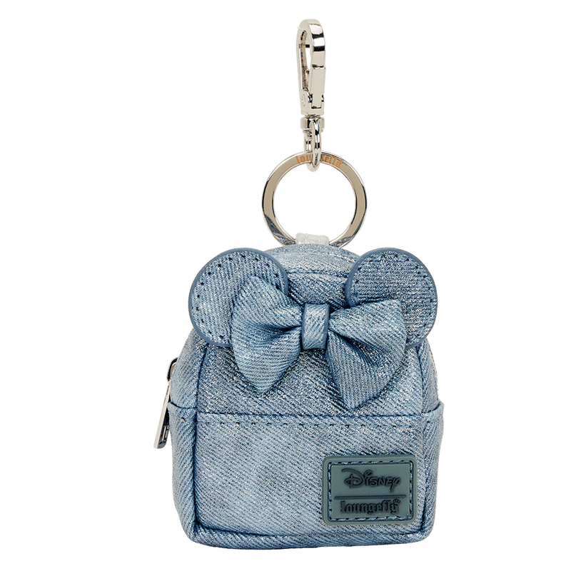 Minnie Mouse Glitter Mystery Mini Backpack Keychain Charm