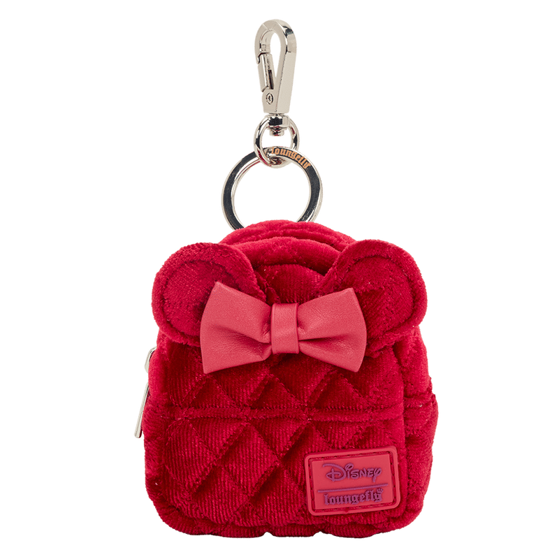 Minnie Mouse Glitter Mystery Mini Backpack Keychain Charm