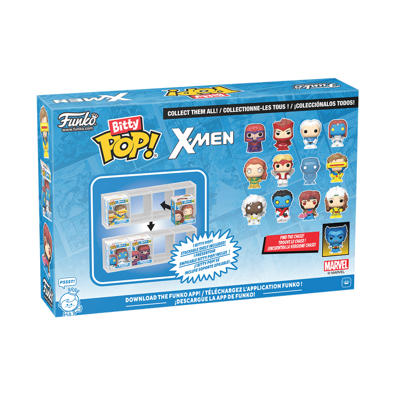 Bitty Pop! X-Men 4-Pack Series 1