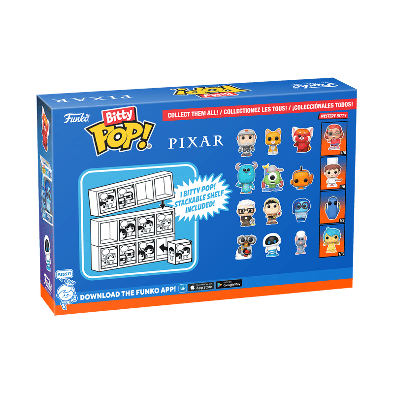 Bitty Pop! Pixar 4-Pack Series 1