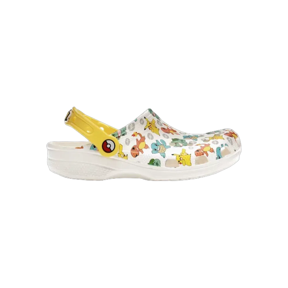Crocs Classic Clog Pokémon White
