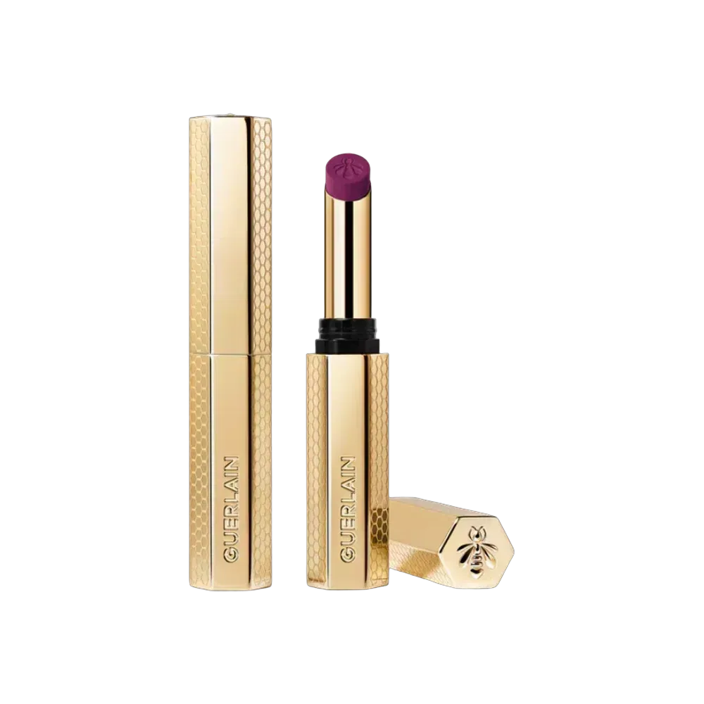 Guerlain KissKiss Honey-Infused Intense Lipstick 837 Deep Iris