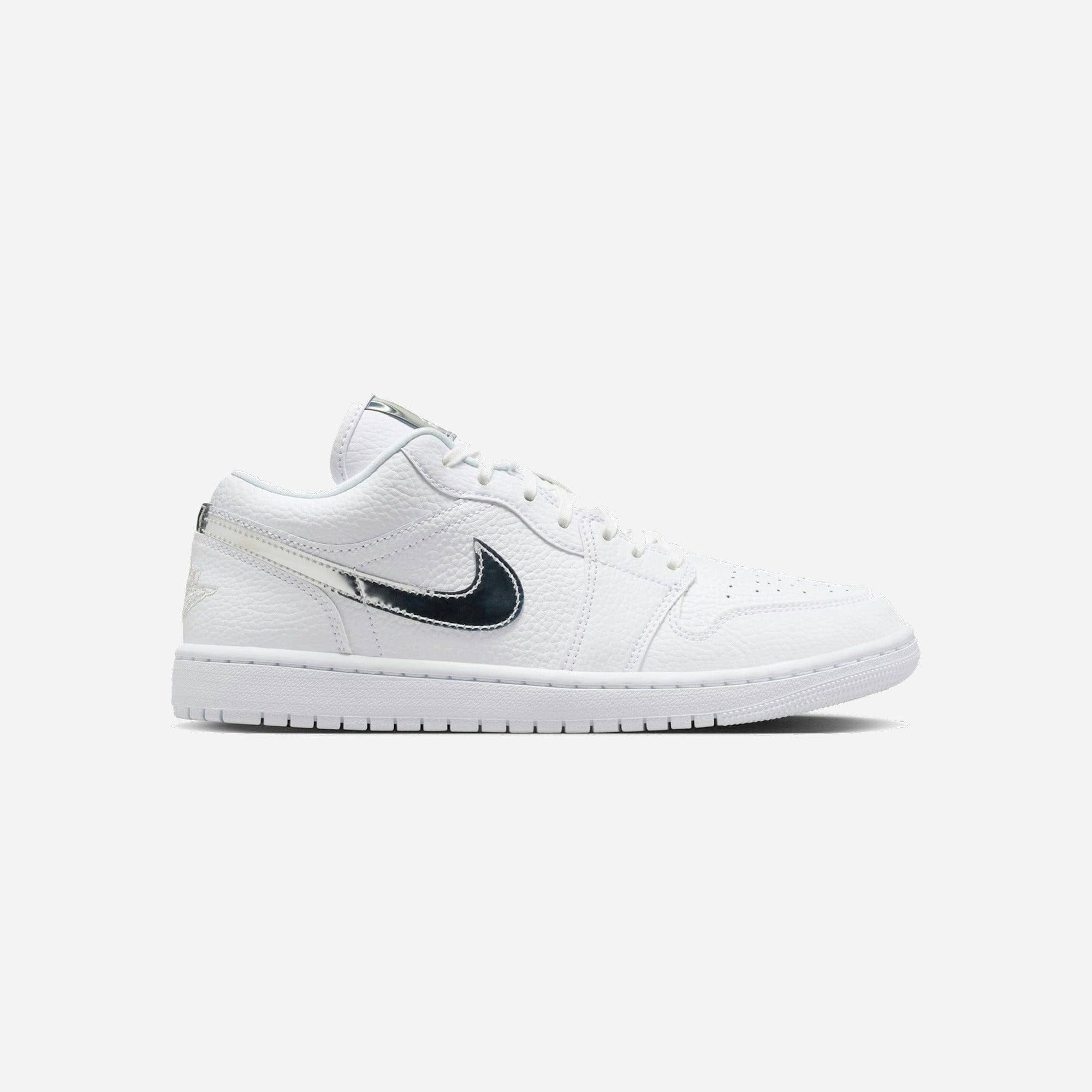 Nike Air Jordan 1 Low SE White Metallic Silver WMNS