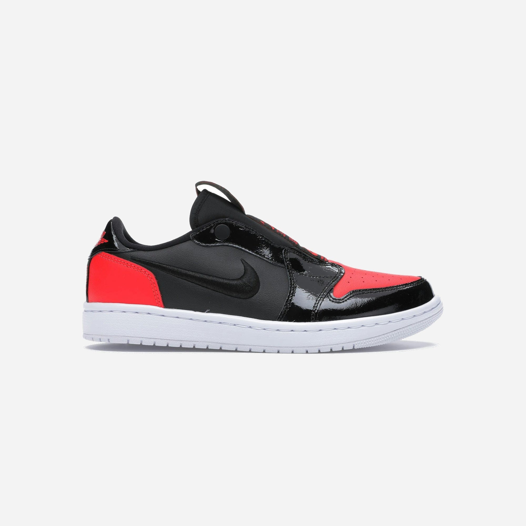 Nike Air Jordan 1 Low Slip Black Hot Punch WMNS